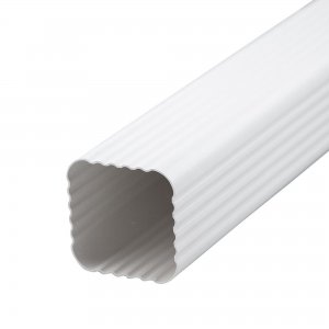 Κάθετη πλαστική υδρορροή (PVC)